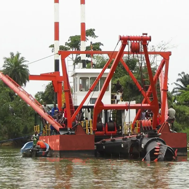 Flussschneider Sand Baggerschiff für Fluss Sandbagger